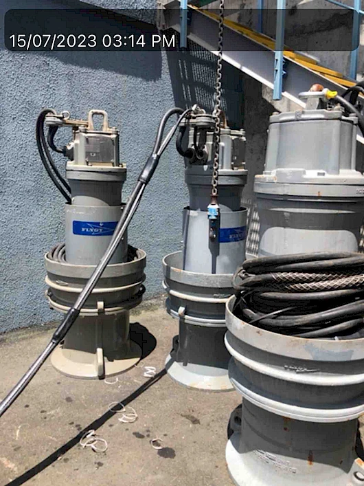 Ventas de bombas de agua y equipos asociados